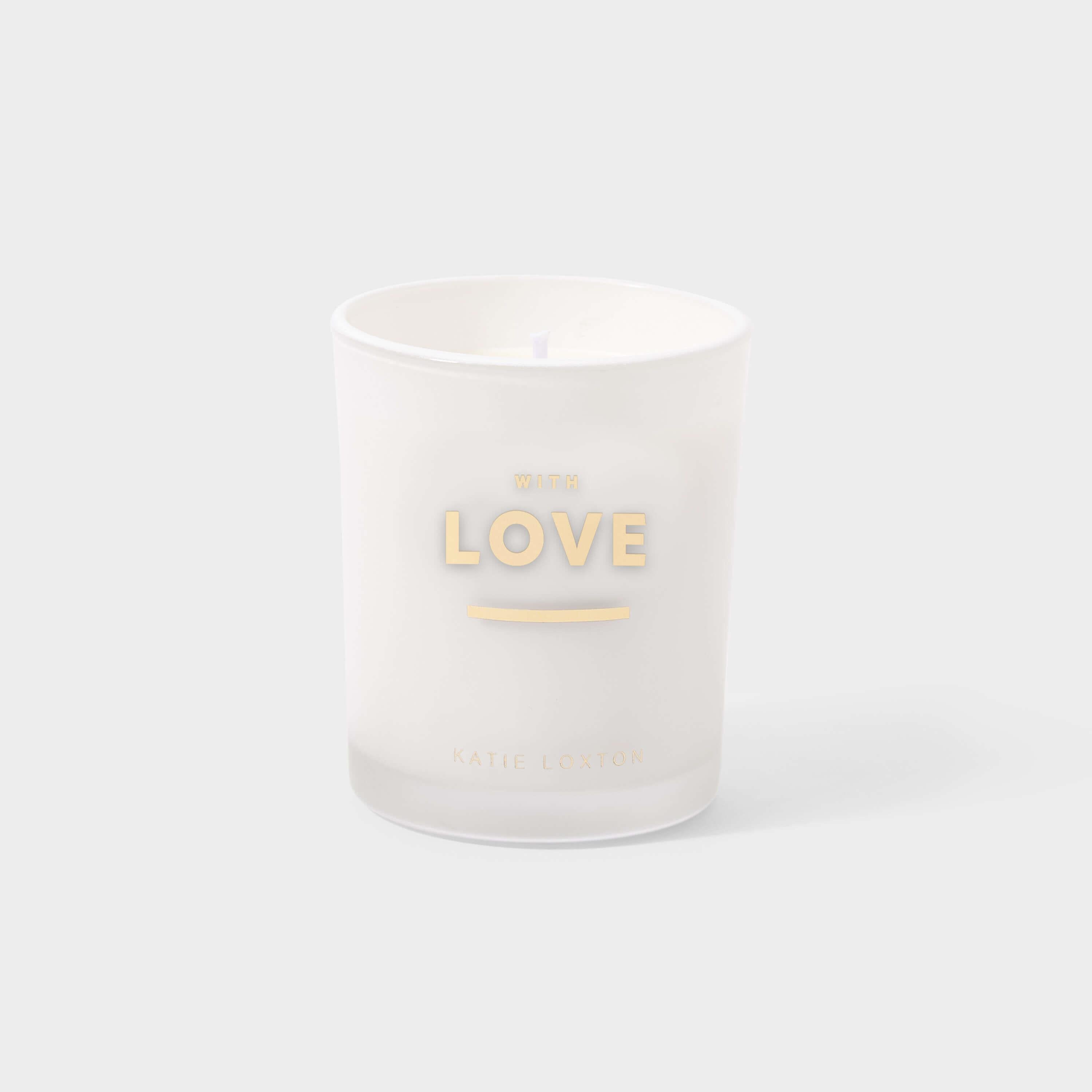 Sentiment Candle | With Love