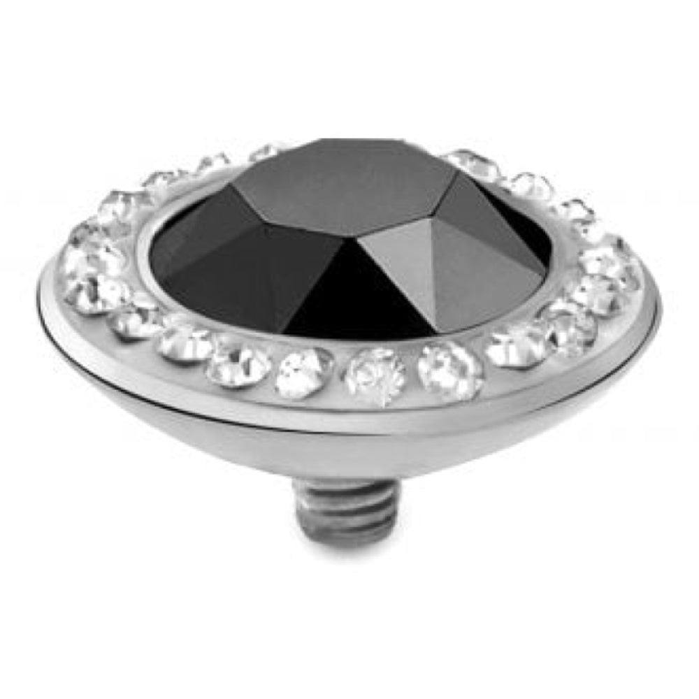 Interchangeable Top TONDO Deluxe (S/P) Jet Hematite