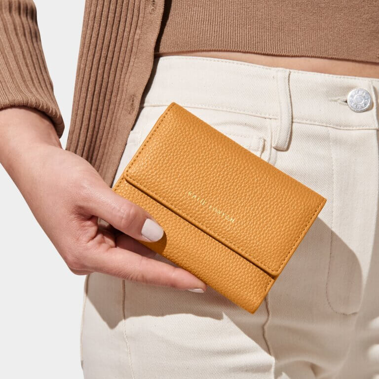 Casey Purse | Dark Amber | 9cm X 12.5cm X 2cm