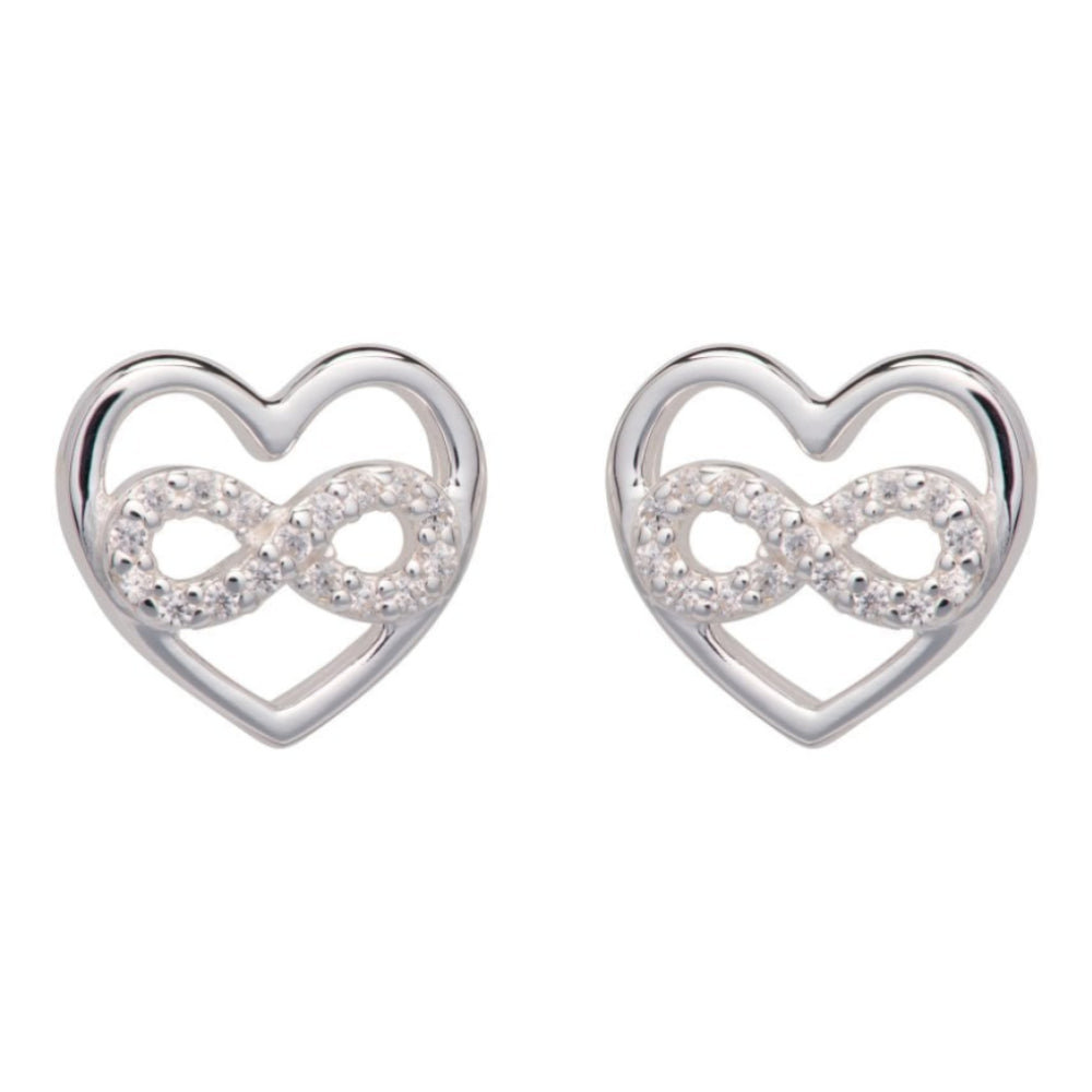 Sterling Silver 925 Earrings With CZ