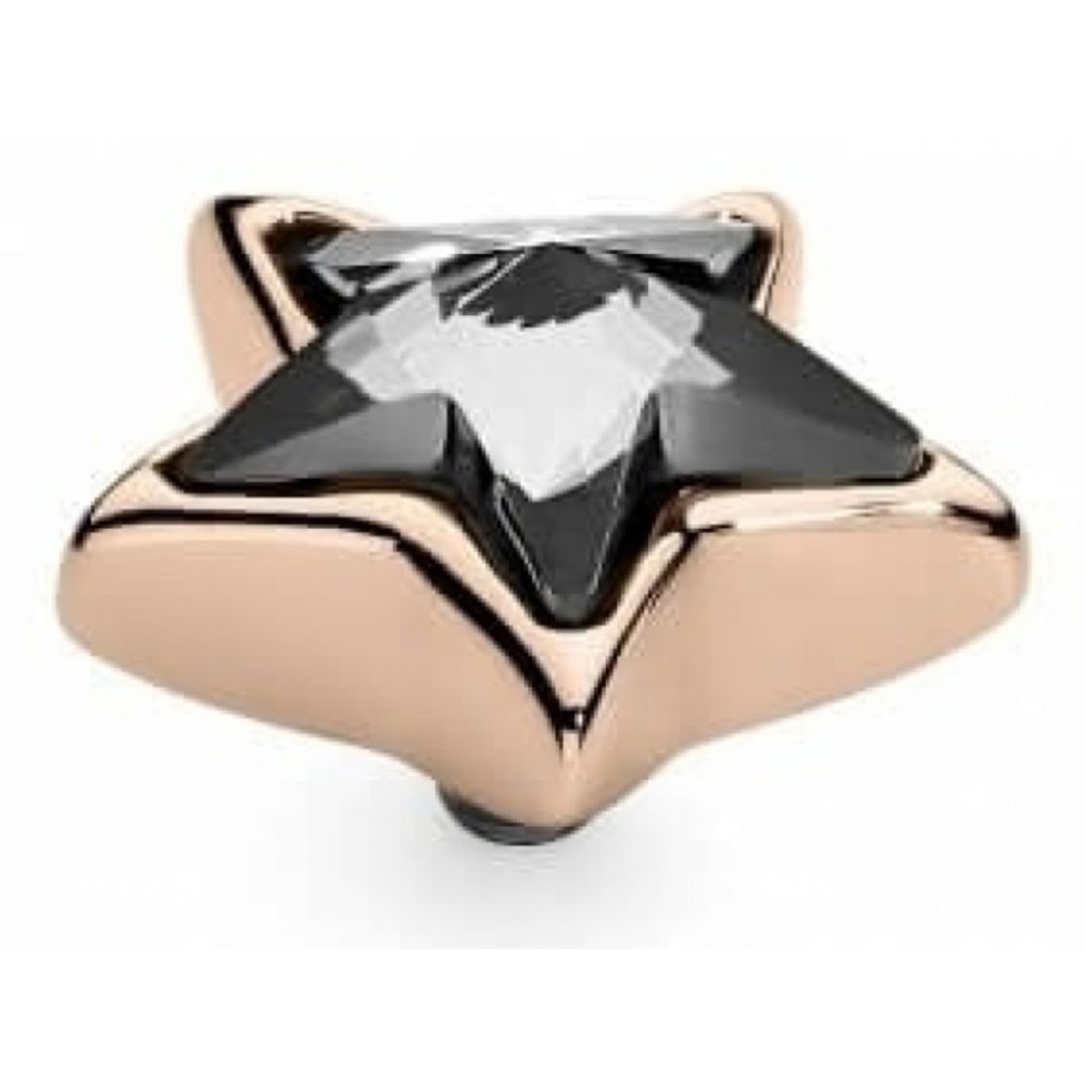 Famosa Crystal Rose Gold Stellar 13mm Ring Top