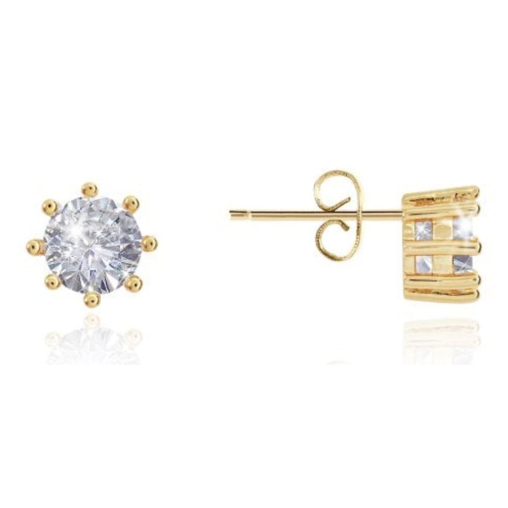 Olia | Crystal Stud Earrings