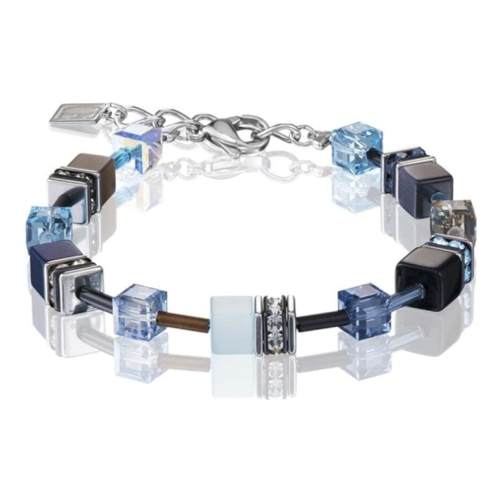 Geo Cube Blue-Aqua Bracelet