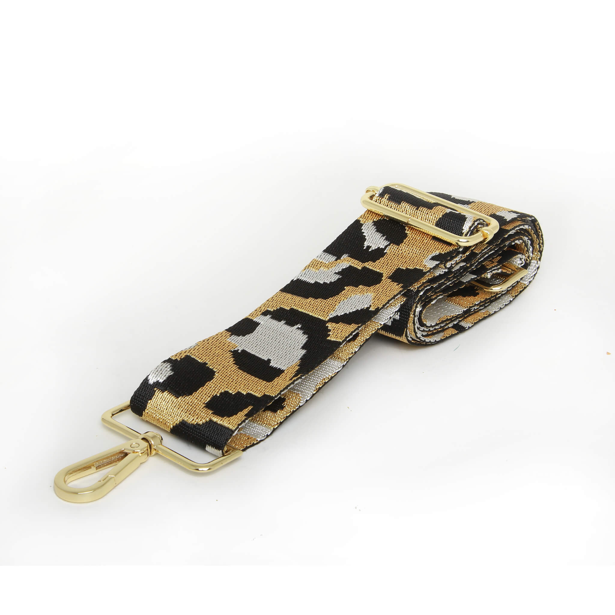 Gold Camouflage Cross Body Strap