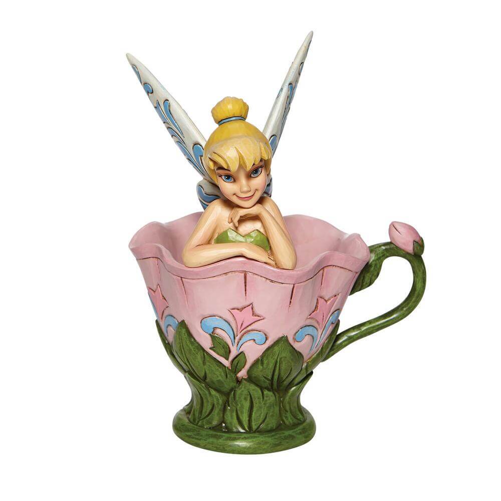 Tinkerbell Sitting In A Flower