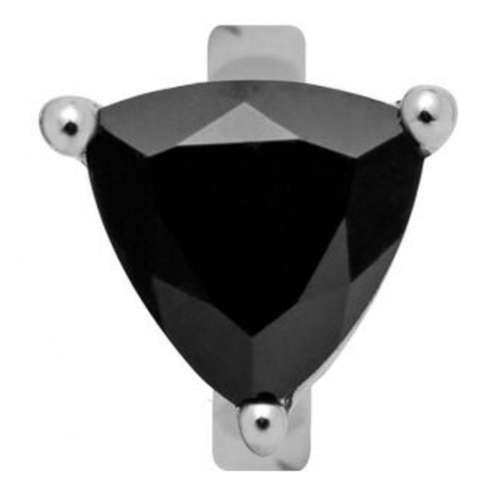 Sterling Silver Black Onyx Charm