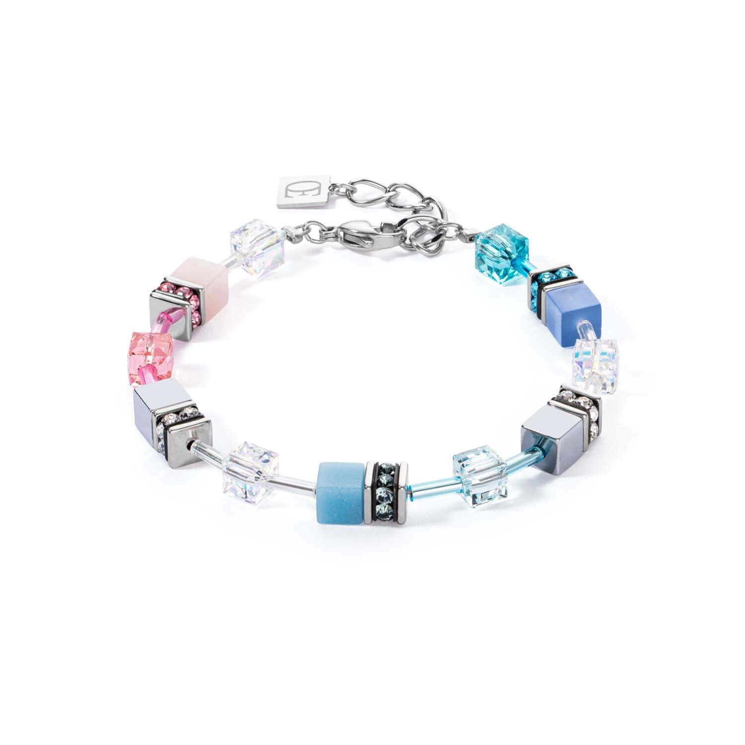 GeoCUBE Iconic Bracelet In Blue-Rose