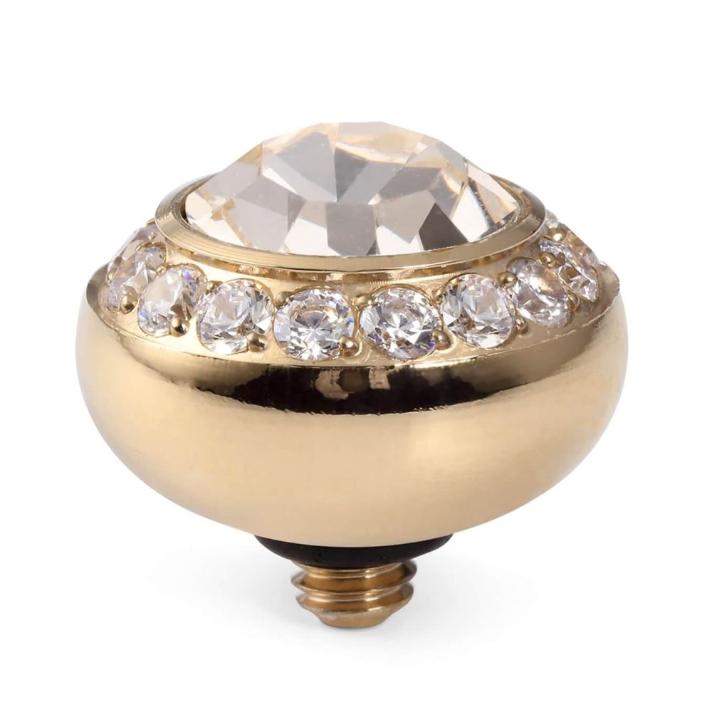 Tondo Deluxe (G/P) 10mm Light Gold Quartz Top