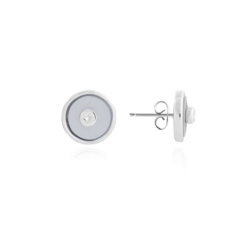 Treasure The Little Things Sparkle Everyday Silver Earrings