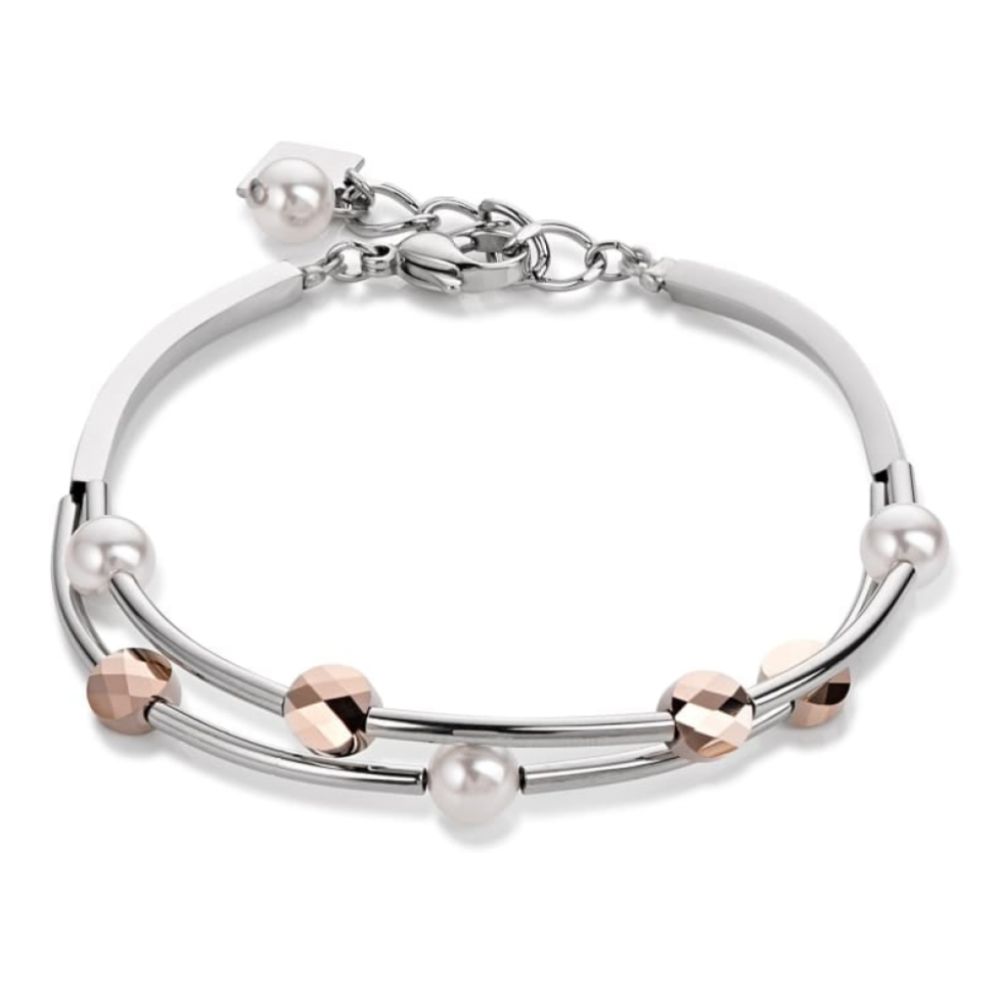 Rose Gold & Pearl Bracelet
