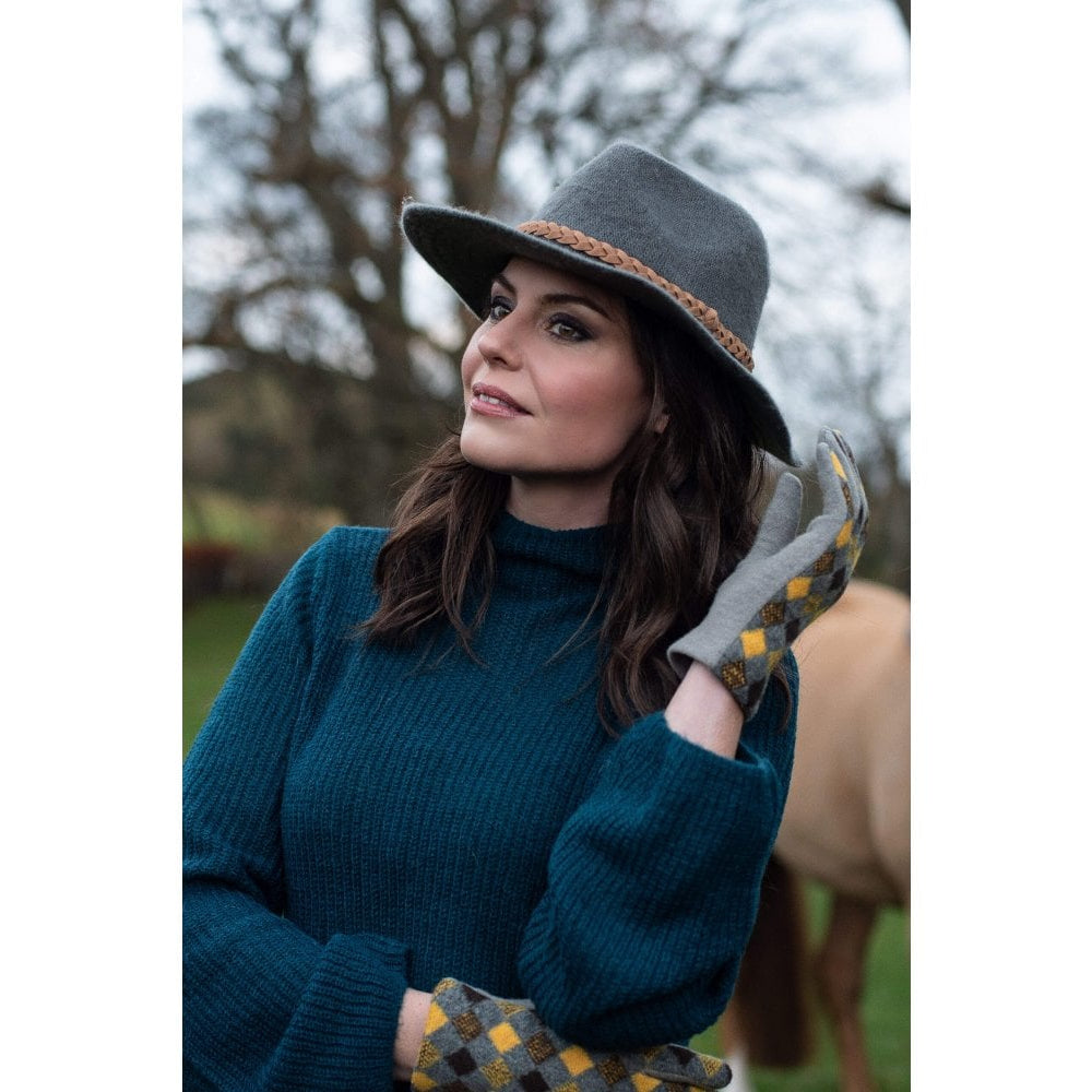 Katie Wool Hat - Slate