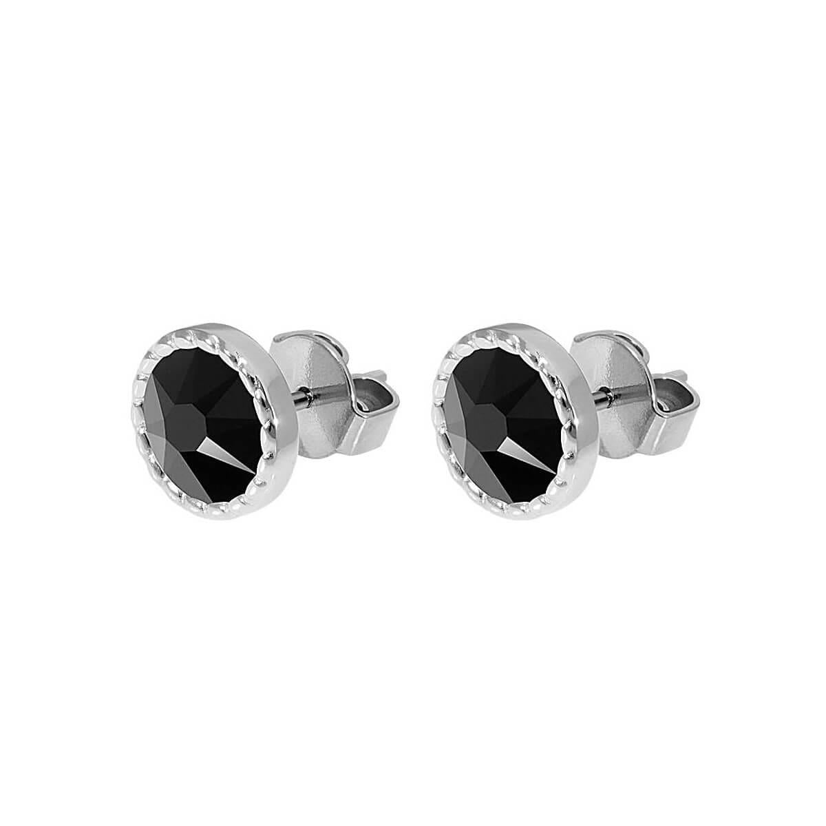 Bocconi Flat 9mm Jet Stud (S/P)