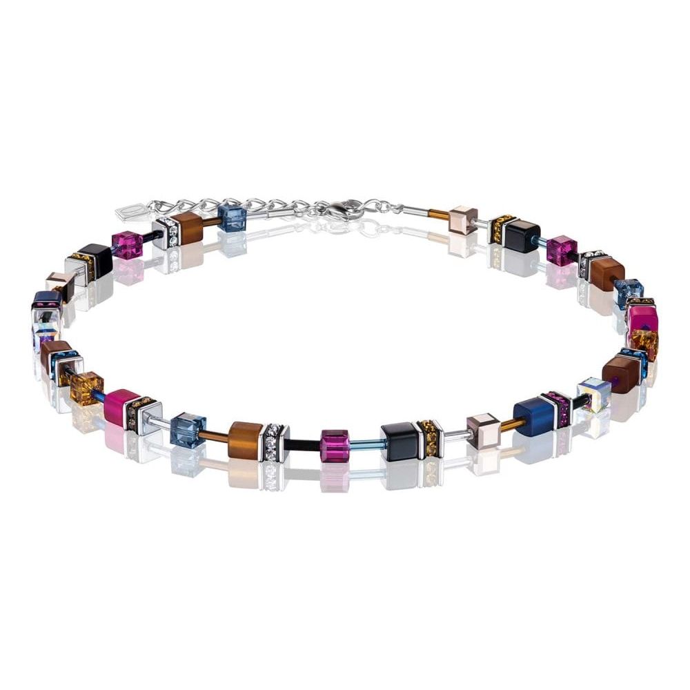 Geo Cube Multicolour Winter 2 Necklace