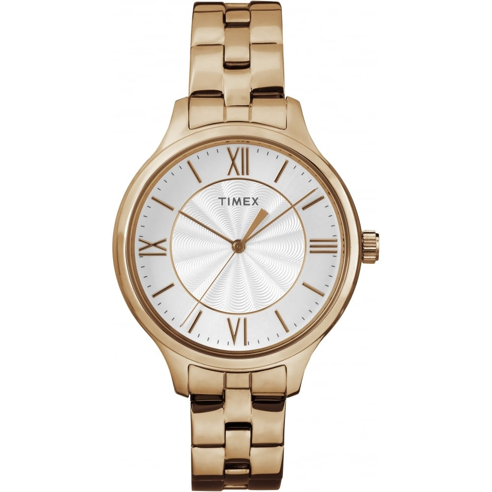 Womens Trend 36mm Rose Gold-Tone Case & Bracelet