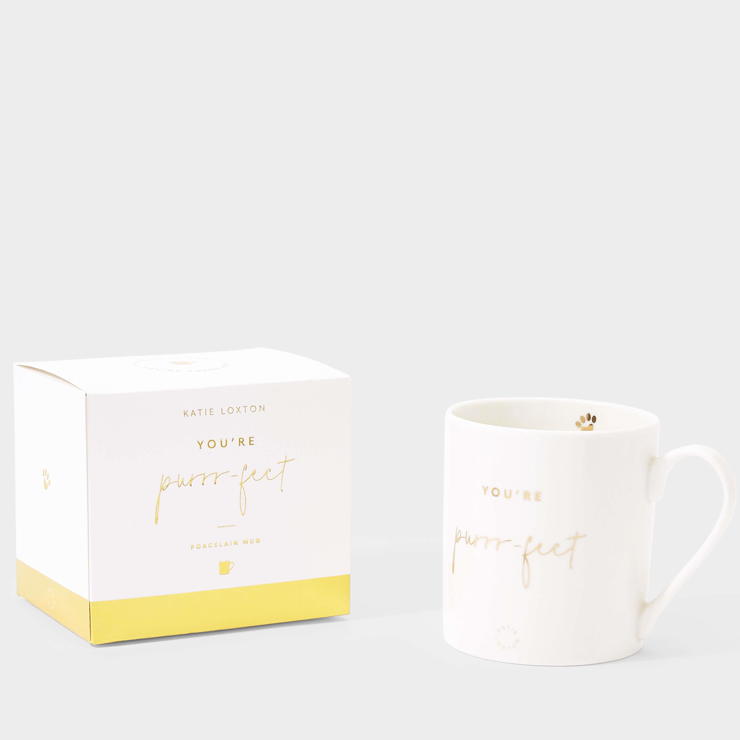 Porcelain Mug | You're Purrr-Fect