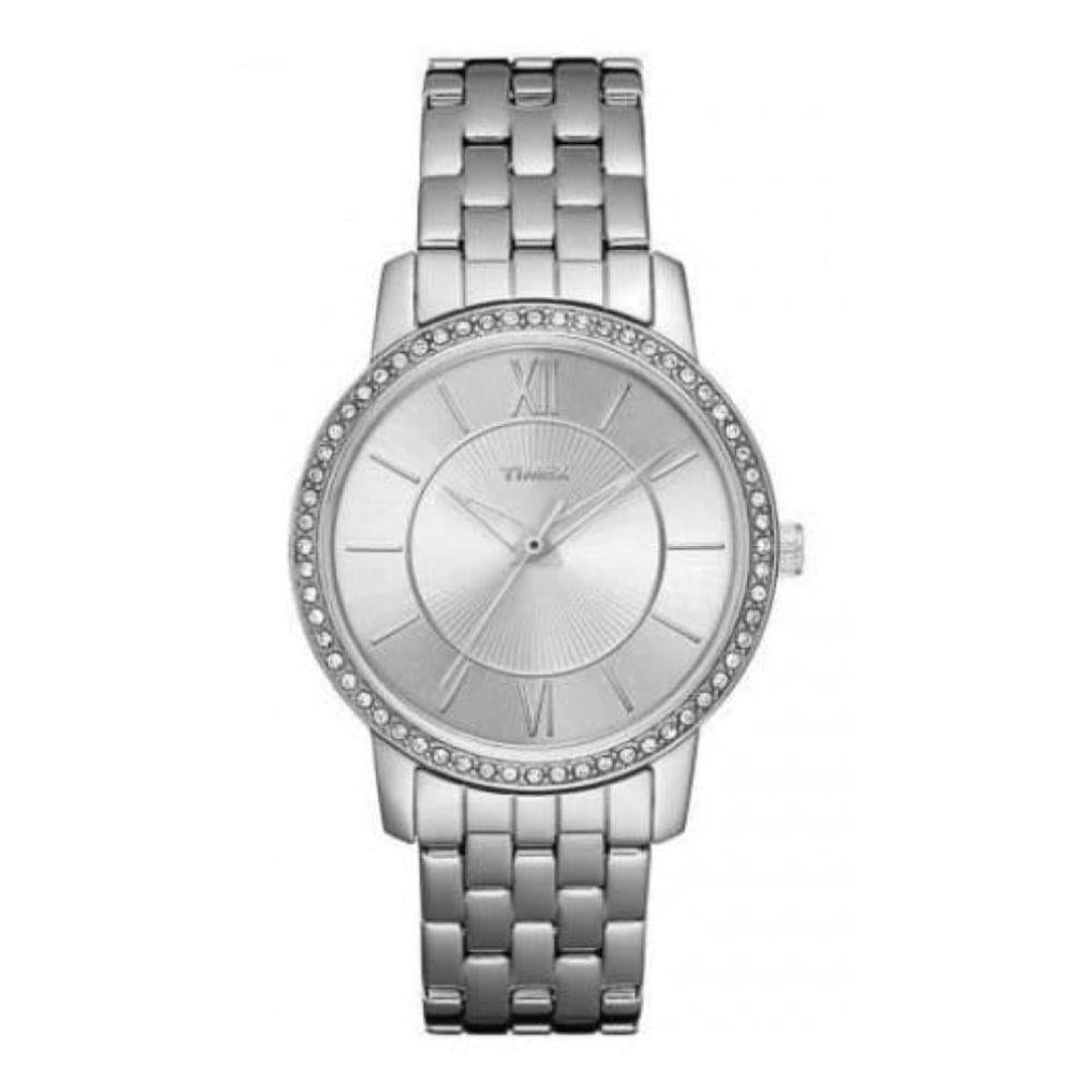 Ladies Classic Silver Dial and Stainless Steel Bracelet watch