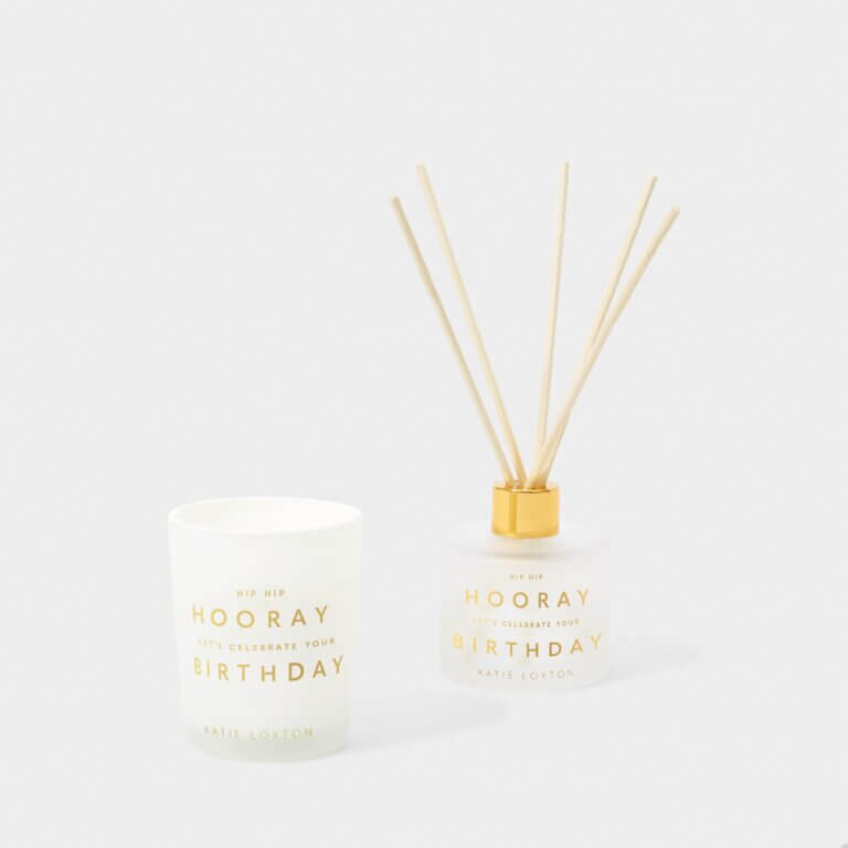 Sentiment Mini Fragrance Set | Hip Hip Hooray Let's Celebrate Your Birthday | Champagne And Sparkling Berry