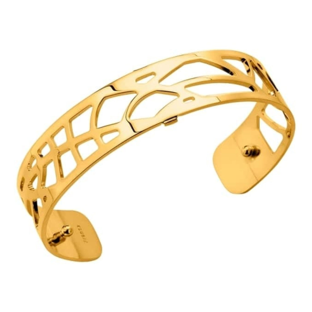 Gold Plated Fern Patteren 14MM Cuff