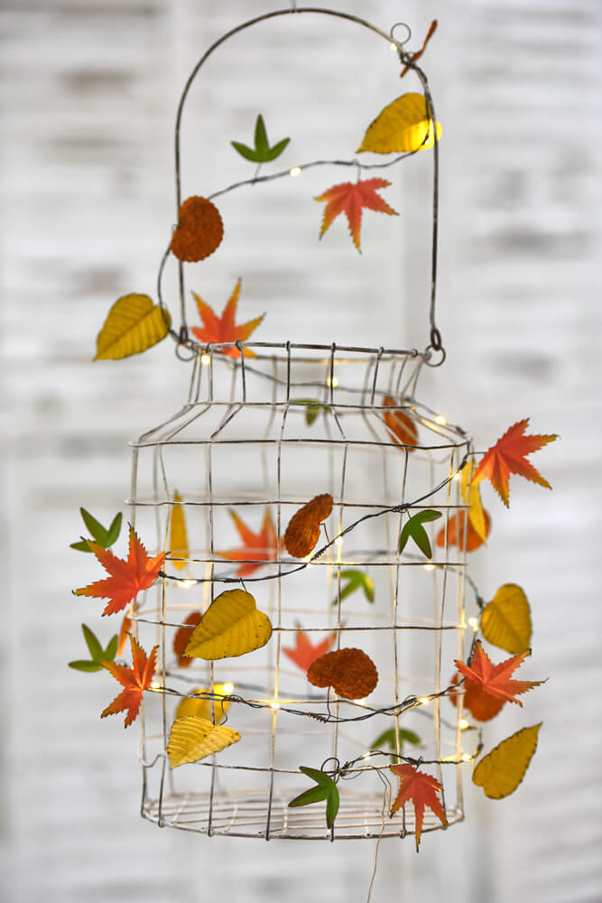 Autumn Leaves Battery Powered Lights