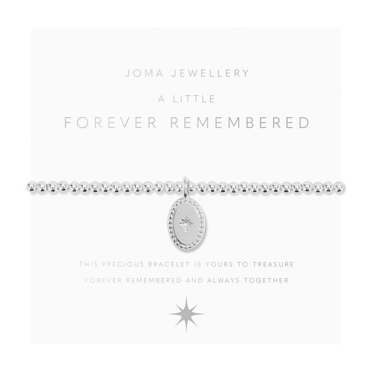 A Little 'Forever Remembered' Silver Plated Bracelet