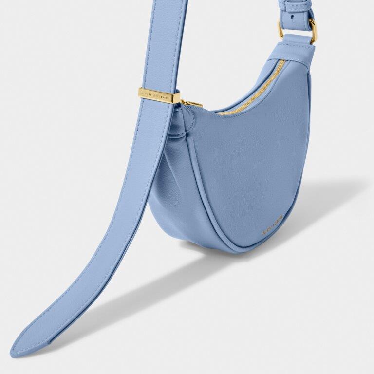 Large Harley Sling Saddle Bag - Cornflower Blue