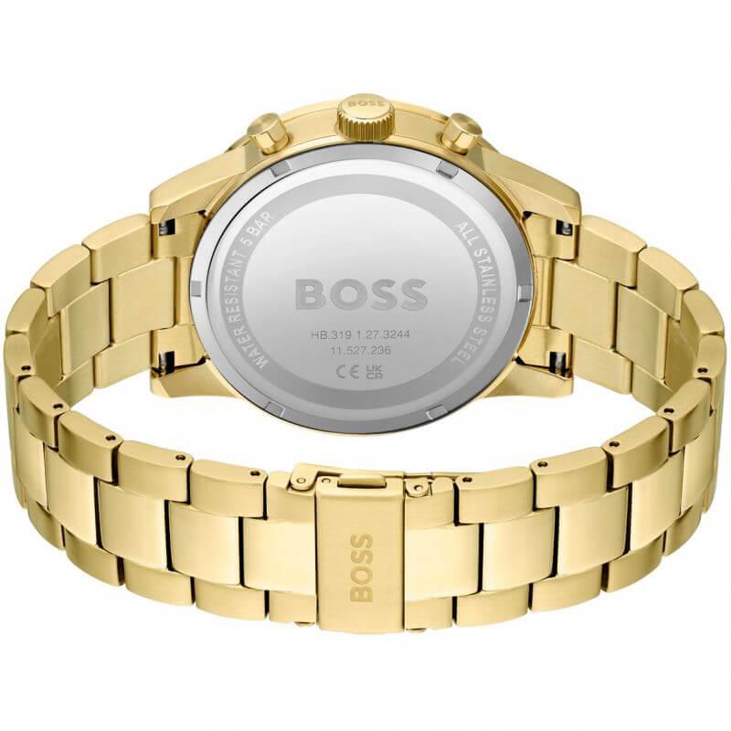 Allure Green Dial Gold Tone Stainless Steel Bracelet Gents Watch