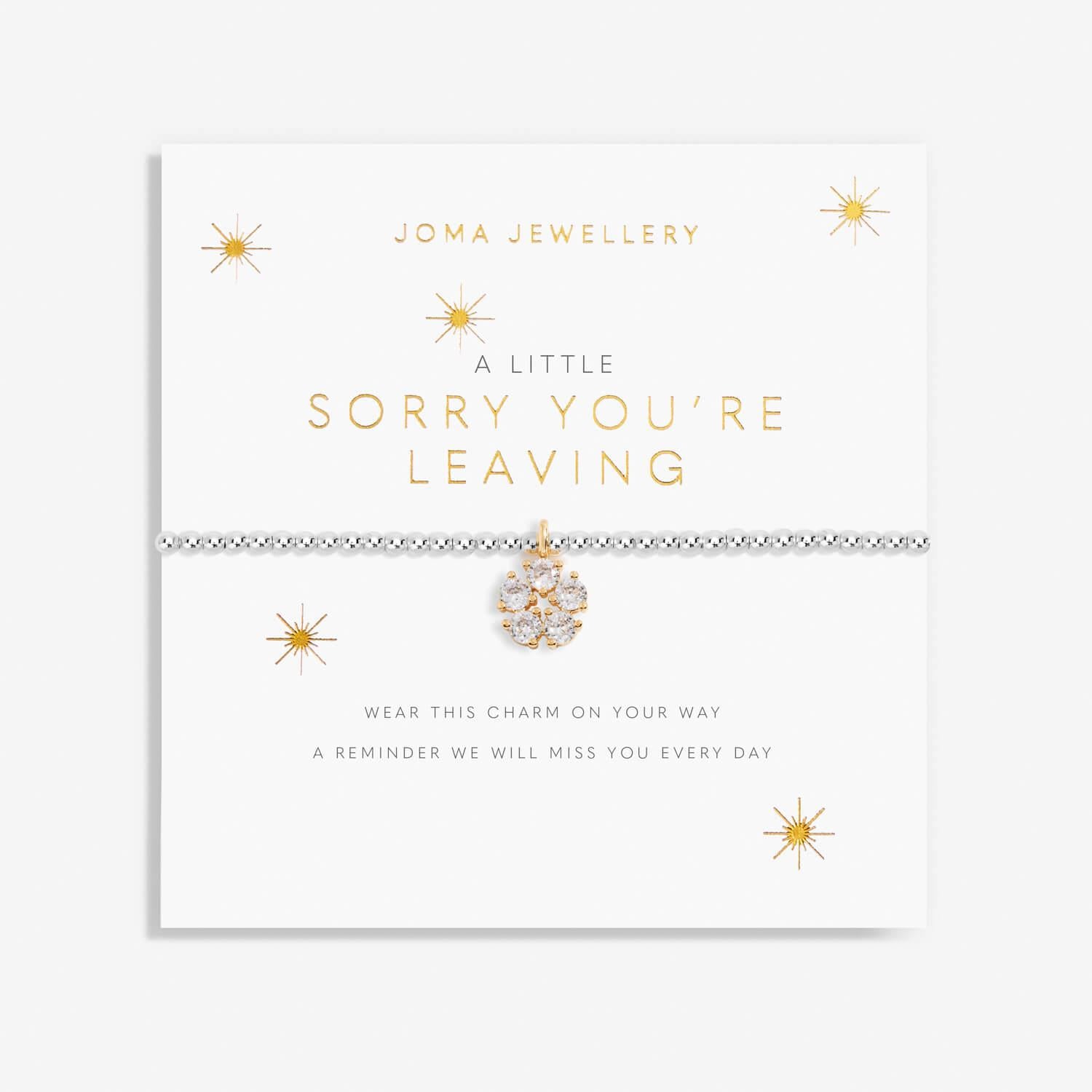 A Little 'Sorry You're Leaving' Bracelet