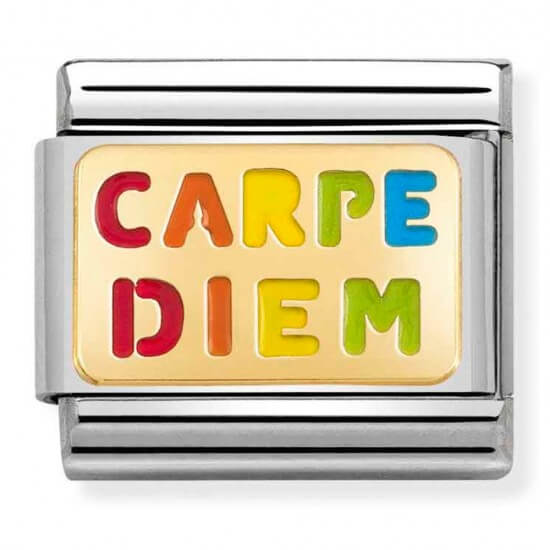 Composable Classic 18k CARPE DIEM Rainbow Link