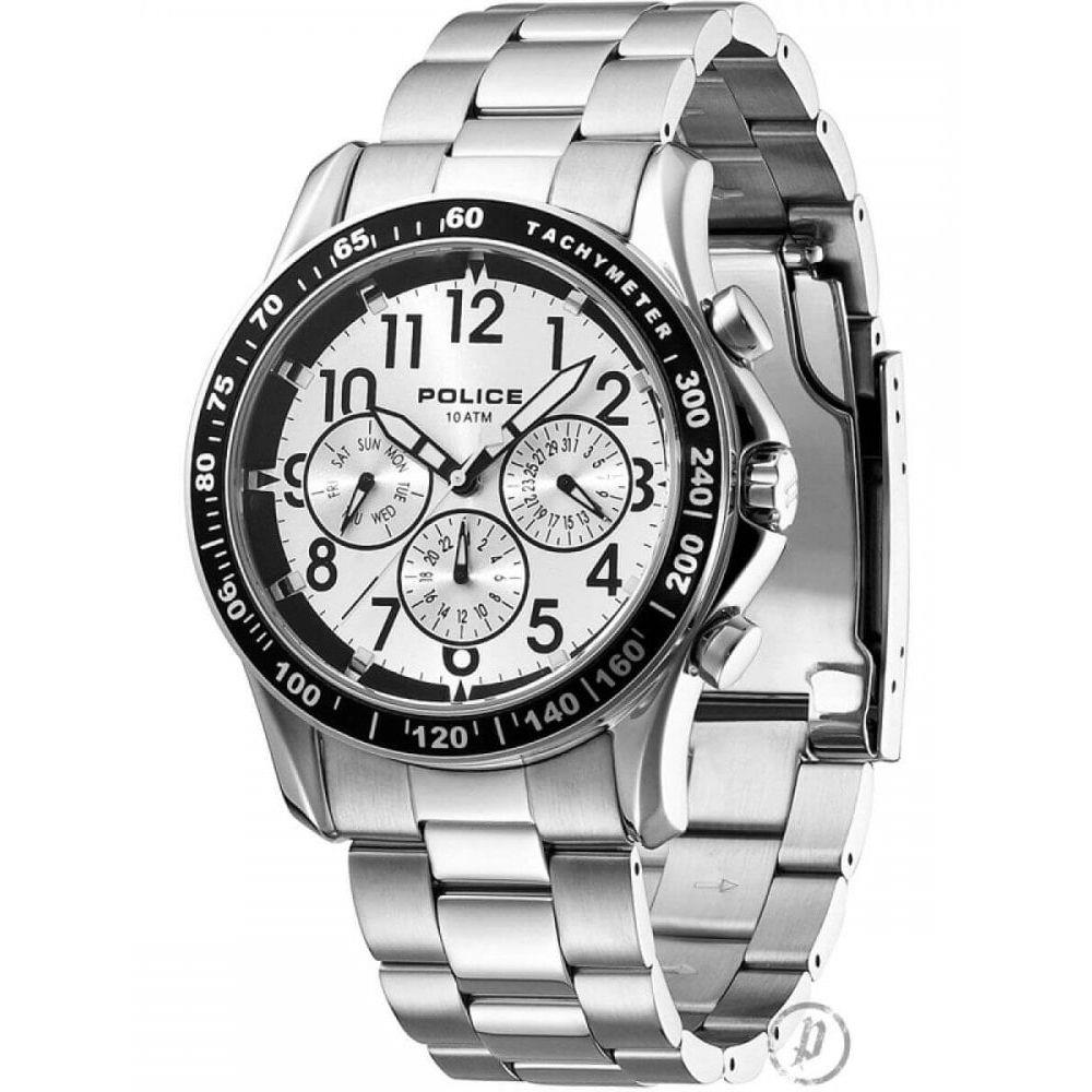 Stainless Steel Silver Dial With Bracelet Strap Chronograph Fastlane-X Gents Watch