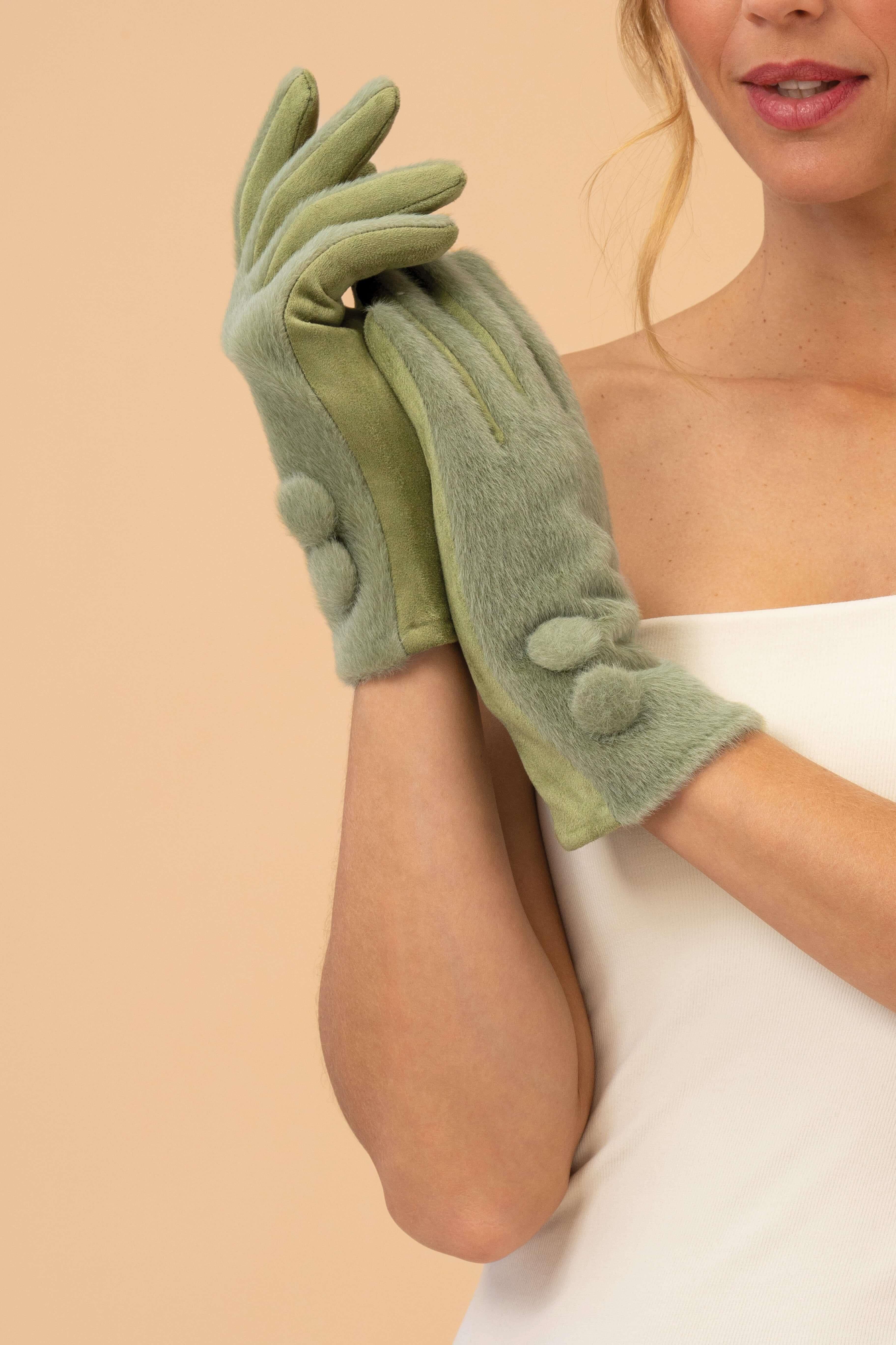 Grace Gloves - Sage