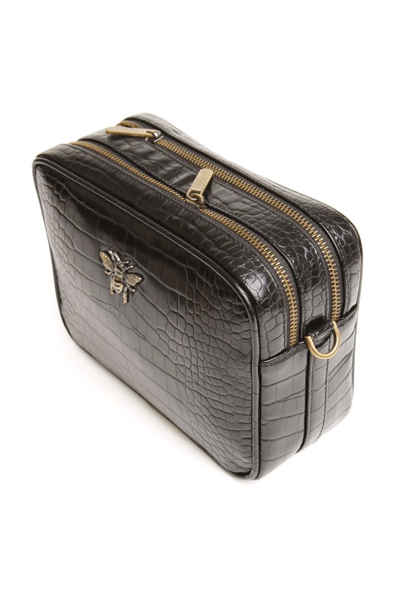 Soho DZ CCBB in Black Croc