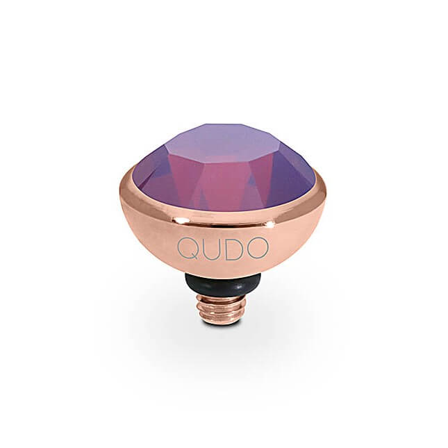 Interc Bottone RG Amethyst Opal 10mm Top