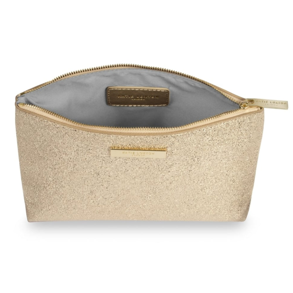 MIA MAKE-UP BAG - metallic gold - 22x14x9.5cm
