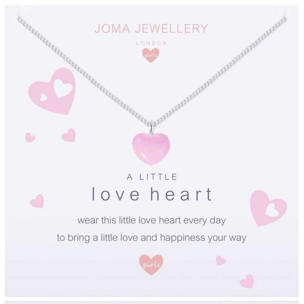 a little LOVE HEART - silver necklace