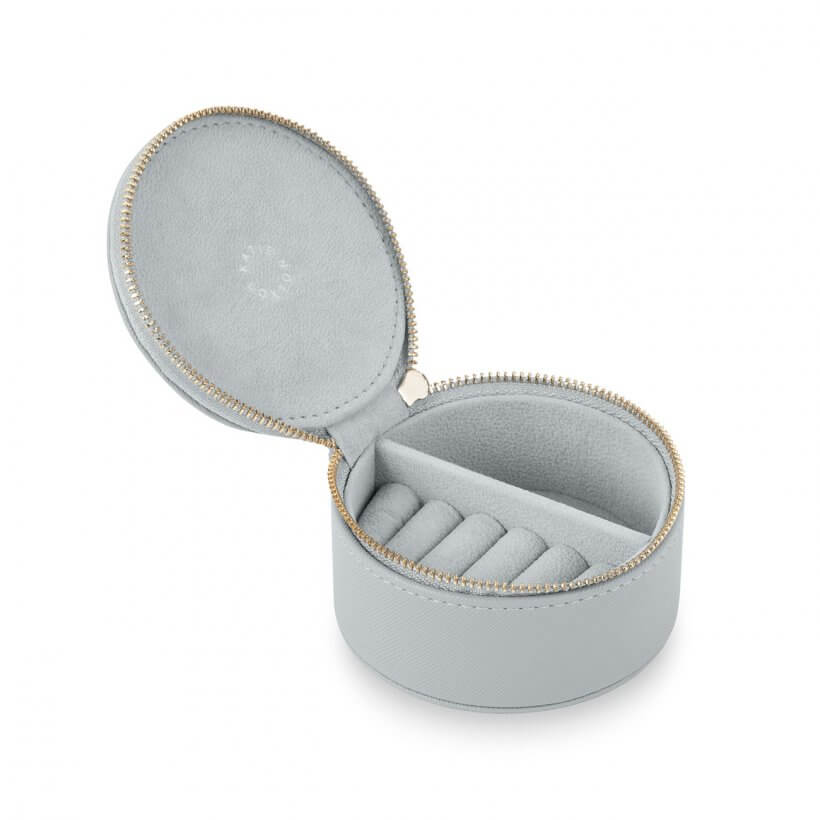 Small Circle Jewellery Box | Time To Shine | Grey