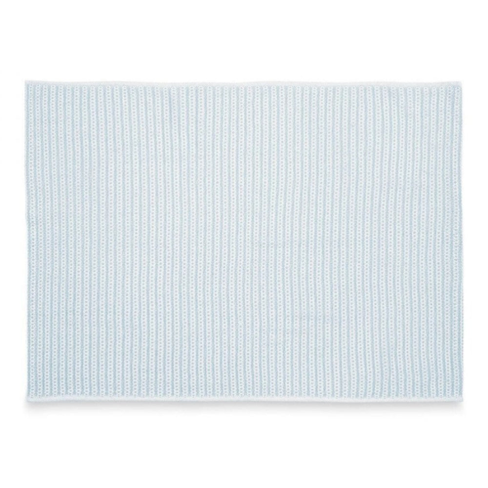 Cotton Knitted Baby Blanket | Blue | 100 X 70 Cm