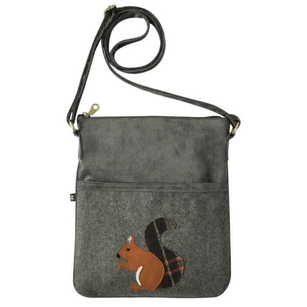 Squirrel Applique Block Bag AW18