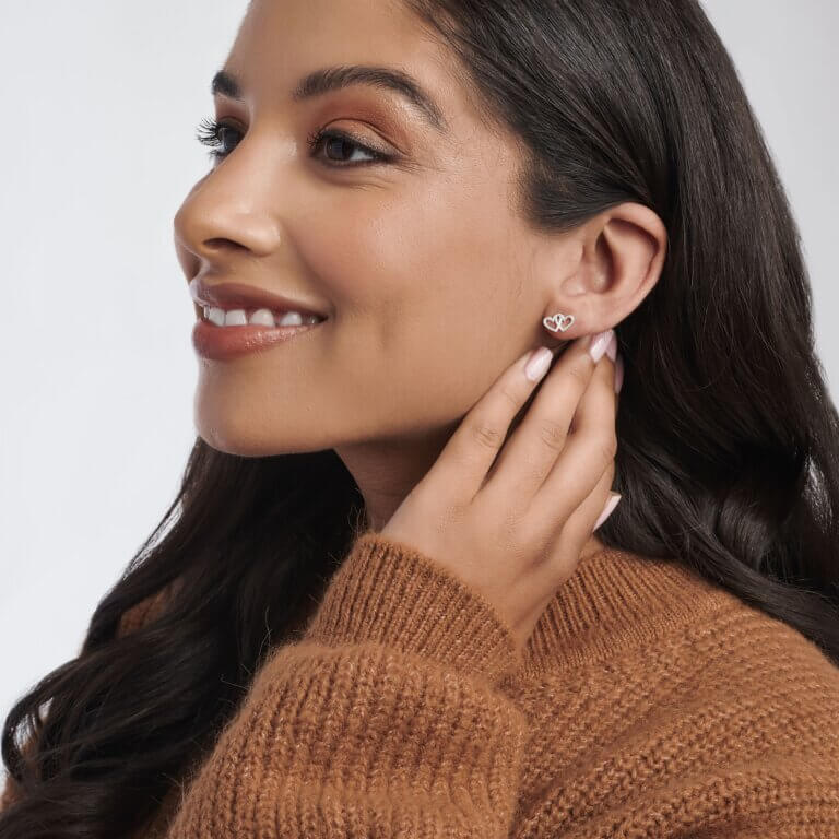 Occasion Earring Box | Merry Christmas Friend | Silver | Earrings | Set Of 3 Earrings