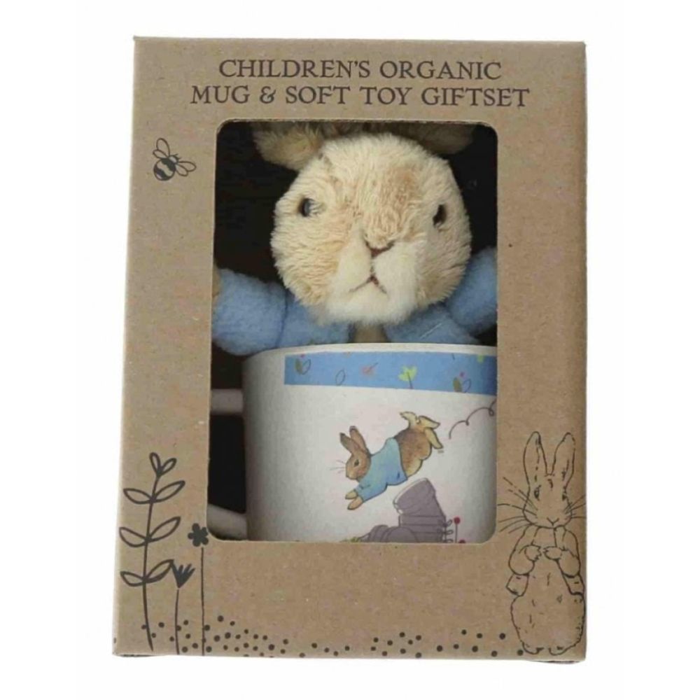 Peter Rabbit Organic Mug & Toy Set