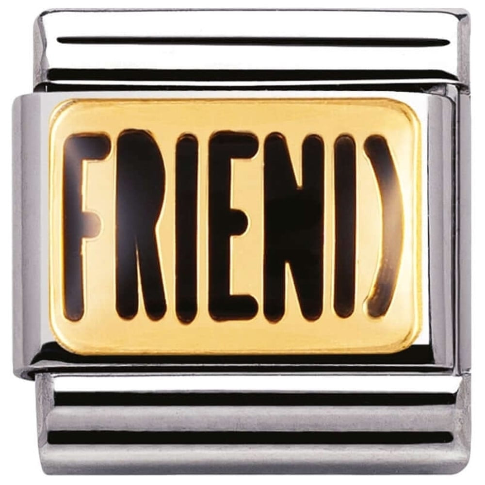 Classic 18ct Gold 'Friend' Link