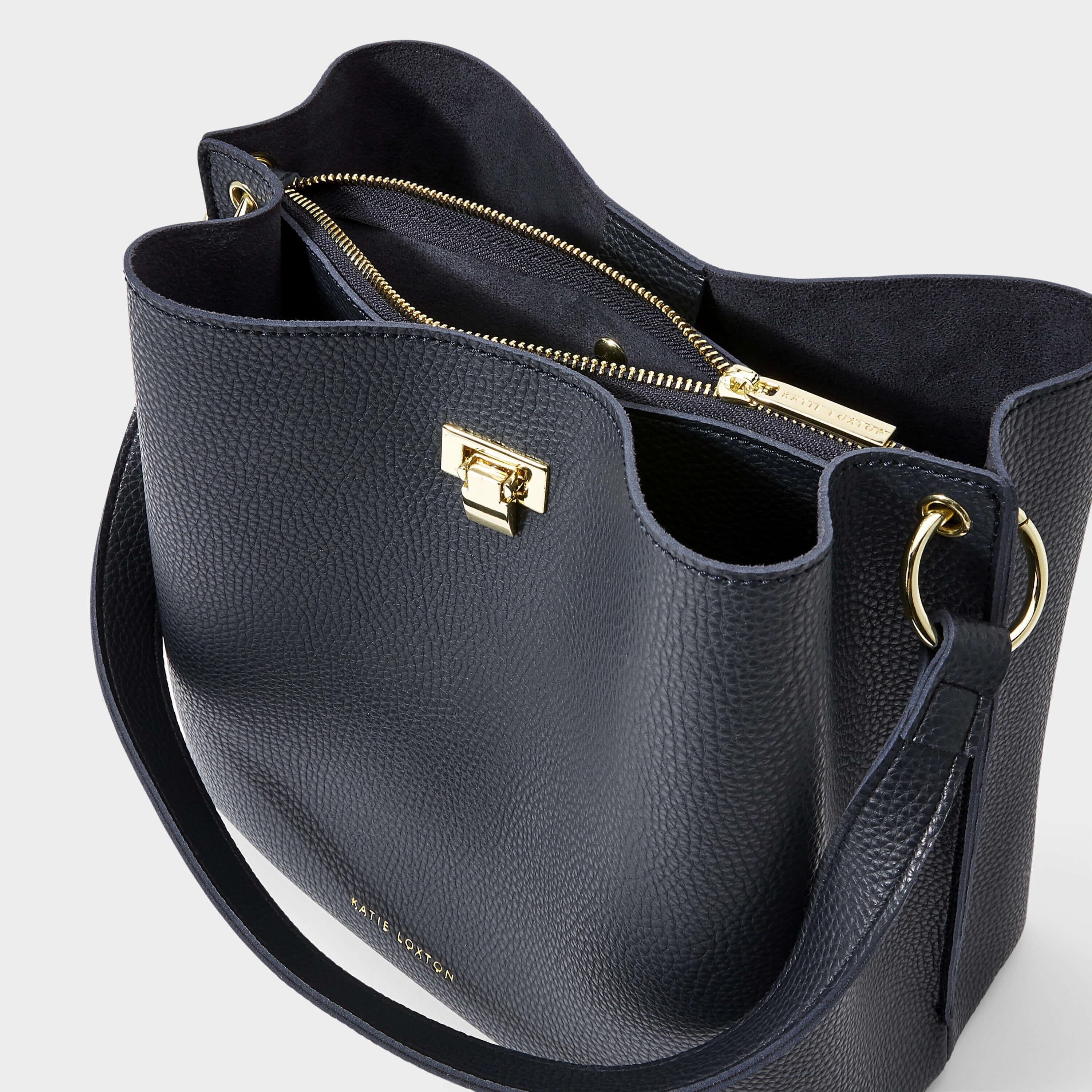 Reese Shoulder Bag | Navy | 28 X 29 X 15cm
