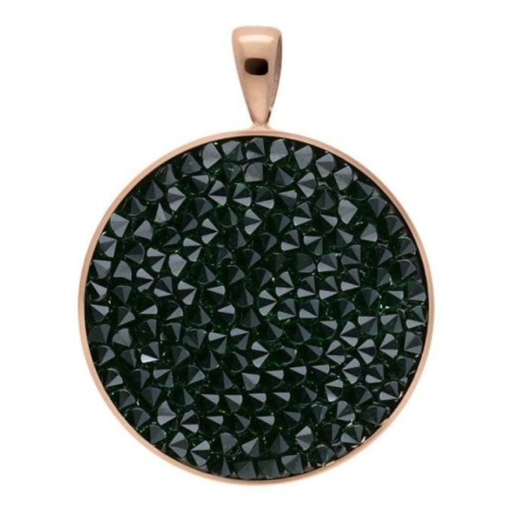 Pendant Tirano Big 25mm Erinite Crystals In RG