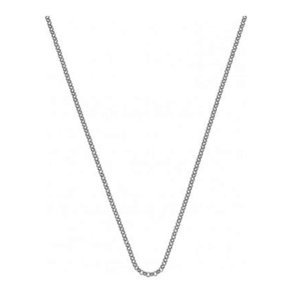 Sterling Silver Belcher 30" Rhodium Plated Chain