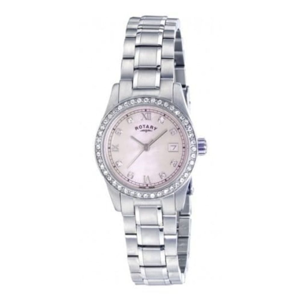 Stainless Steel MOP Dial Bracelet Watch