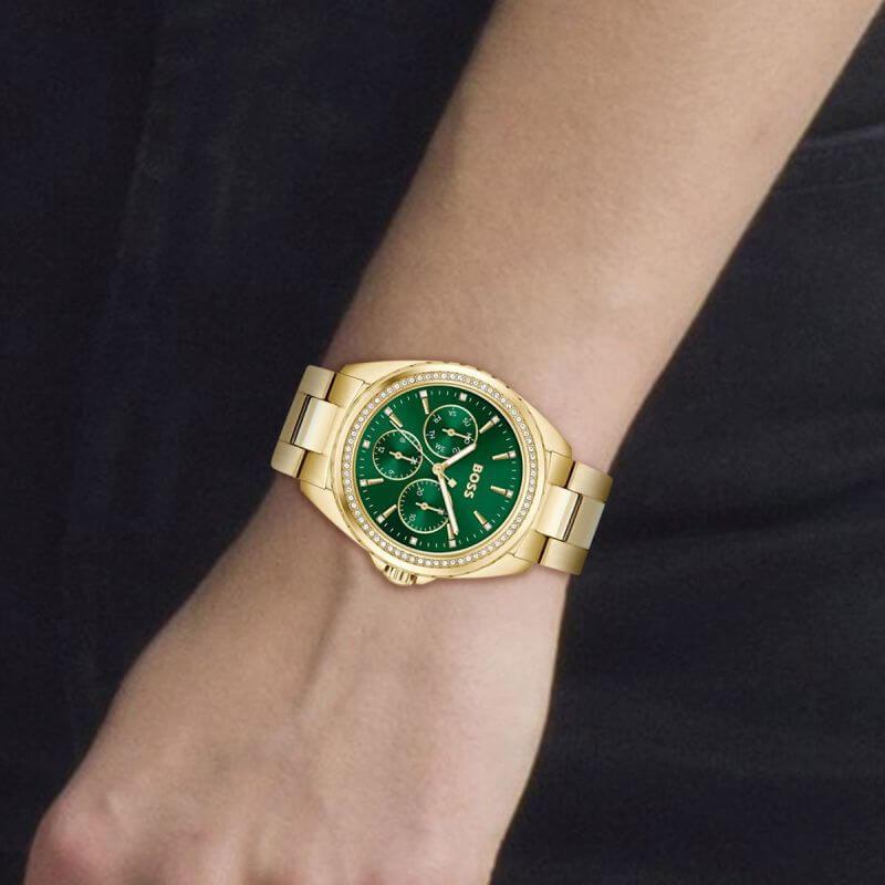 Atea Gold Plated Bracelet Ladies Watch
