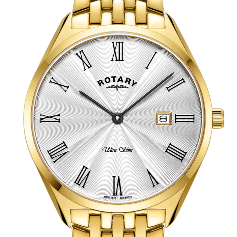 Gents Bracelet Watch Gold Plate