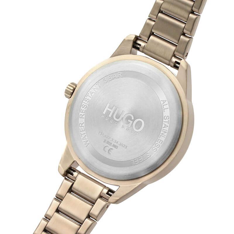 FRIEND Blue Dial & Rose Gold Bracelet Strap Womens Watch