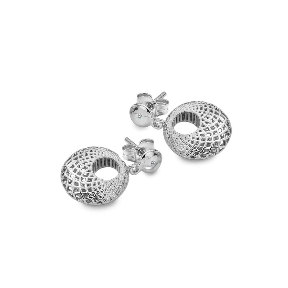 Quest Filigree Circle Earrings