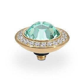 TONDO Deluxe (G/P) 13mm Chrysolite Ring Top