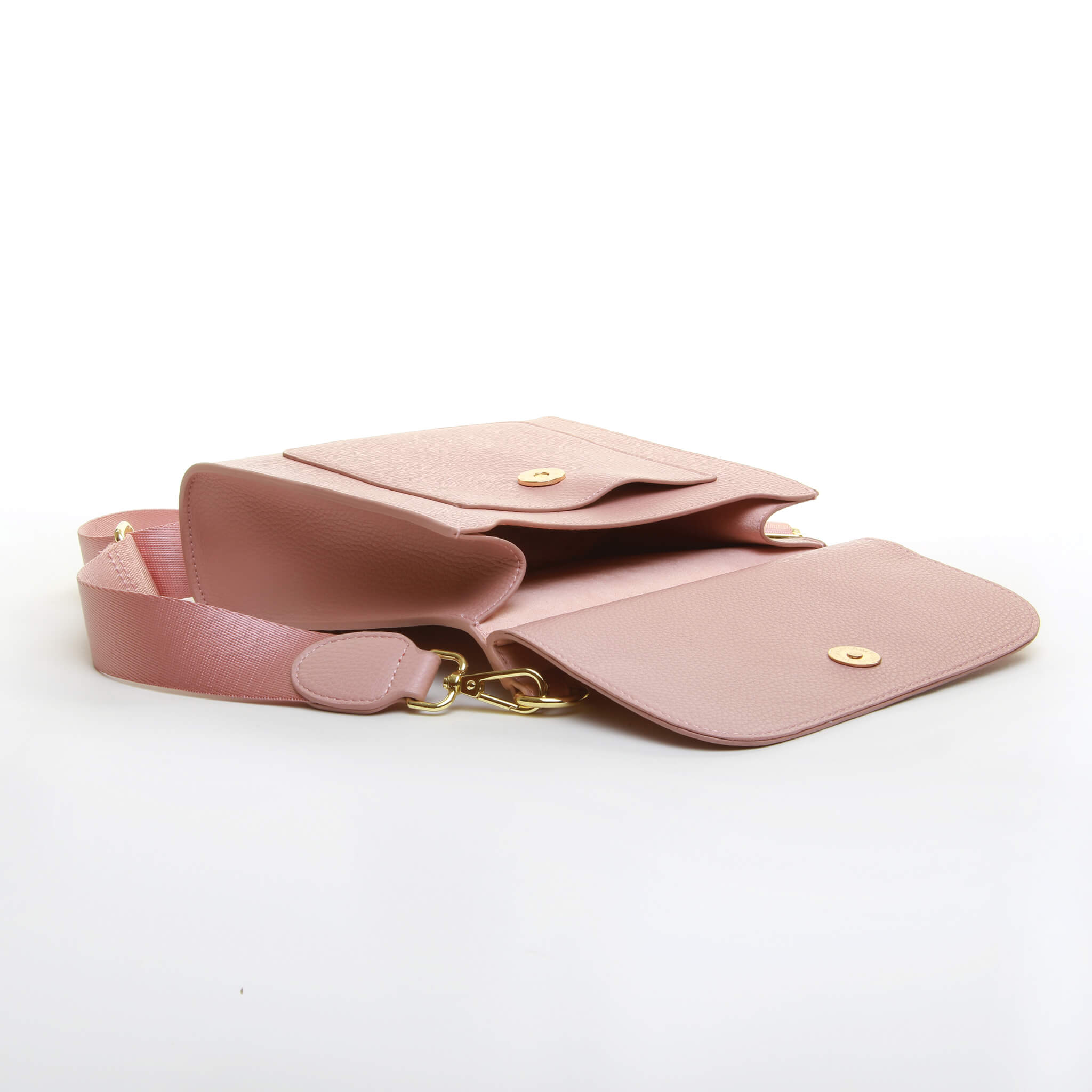 Bloomsbury Cross Body Bag In Pink